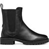 Geox D Hoara, Stivale alla Caviglia Donna, Nero, 37.5 EU