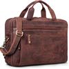 ROYALZ "Boston borsa lavoro uomo pelle - laptop 14-17 pollici, cartella business vintage grande, tracolla, borsa ufficio viaggio, lavoro e affari