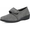 JOMIX Ciabatte Donna Anziani Invernali Chiuse Pantofole Strappo Ortopediche Comode Basse per Piedi Gonfi Calde e Morbide da Casa Scarpe Signora da Inverno ITD1992 Blu 41