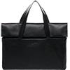 BACCINI® Borsa porta pc vera pelle VITO cartella laptop computer portatile Messenger porta-documenti Università Scuola Ufficio Lavoro Business uomo donna nero prodotto artigianale