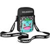 Pokémon Borse a Tracolla per Bambini, Borsetta a Tracolla con Tasche, Borsello Versatile Scuola Viaggio Unisex Bambini Pikachu Gadget (Nera Bulbasaur)
