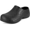 Ladeheid Zoccoli Sabot Clogs Uomo e Donna in Eva Giardino LADW009 (Nero, 37 EU)