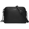 David Jones - Piccola Borsa a Tracolla Spalla Donna Catena - Borsa Mano PU Pelle Messenger Crossbody Bag - Clutch Borsetta Sera Pochette Moda - Shopping Viaggio Borsello - Nero