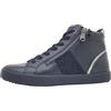 Geox Sneaker D Blomiee D da Donna, Nero, 38 EU