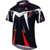 X-TIGER Magliette da Ciclismo da Uomo T-Shirt Corta Top Abbigliamento Maglie da Ciclismo Camicia da Mountain Bike MTB Traspirante e Assorbente dal Sudore Asciugatura Rapida