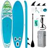 FunWater 10'6" Tavola Stand Up Paddle Gonfiabile SUP Ultraleggero con ISUP Tre Pinne Pagaia Regolabile Pompa Zaino Leash Sedile