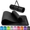 KG PHYSIO Tappetino Palestra Antiscivolo 8mm - Tappetino Yoga Antiscivolo e Pilates 183x60 cm con Tracolla, Tappetino Fitness per Ginnastica a Casa, Tappeto Yoga Spesso e Comfortevole