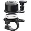 AIRBELL Campanello per bicicletta Apple AirTag 22,2 mm di diametro, supporto nascosto nel campanello, antifurto per bicicletta, attrezzi inclusi