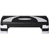 HOMCOM Step Fitness da Aerobica, Stepper Regolabile a 3 Altezze 10-15-20 cm per Allenamento a Casa e Palestra, Blu e Nero