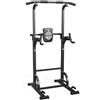 Sportsroyals Power Tower Dip Station Barra per trazioni per Palestra a casa, Attrezzatura per Allenamento della Forza, 204 kg. (Black-01)