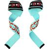 PICSIL Cinghie Sollevamento Pesi Imbottite, Straps Palestra - Cyan