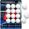 TK Gruppe Timo Klingler 12x Palline da Ping Pong 40mm Bianche - Set Tennis Tavolo per Allenamento e Gara - Palline Resistenti per Uso Interno ed Esterno