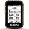 COOSPO BC200 Ciclocomputer GPS Bluetooth 5.0 ANT+, Computer Bicicletta Senza Fili Wireless con LCD schermo 2.4" Retroilluminazione Automatica, Tachimetro Contachilometri Bici Impermeabile IP67