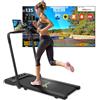 ArtGo GIOTTO Tapis Roulant Elettrico Salvaspazio, Pieghevole con APP Bluetooth per Kinomap, Zwift, BitGym, Tapis Roulant Compatto, ASSISTENZA ITALIA, Nero