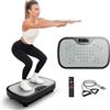 JOROTO JV30 Piastra vibrante | Allenamento per tutto il corpo a casa| 9 modalità di vibrazione | 99 livelli di vibrazione | con bande di resistenza a distanza | Capacità di carico 150kg