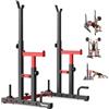 PASYOU Squat Rack Palestra, Rack Palestra Multifunzione Porta Bilancieri Regolabile, Supporto Bilanciere Multifunzione, Max 544 KG