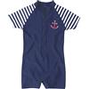 Playshoes Protezione UV in un unico pezzo Unisex - Bambini e ragazzi, Marittimo, 98-104