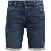 Only & Sons Uomo O&S Denim Capri Pantaloncini Pantaloni Bermuda Estivi Corti Pantaloni Tempo Libero ONSPLY