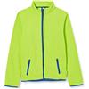 Playshoes Fleece-Jacke, Giacca in Pile Unisex - Bambini e ragazzi, Verde, 98