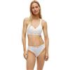 Tommy Hilfiger Bralette Donna Lift Elasticizzata, Bianco (White), XS