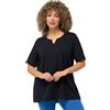Ulla Popken T-Shirt da Donna, Linea A, Scollo a Tunica