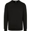 Urban Classics Basic Terry Crew Maglia di Tuta, Nero (Black 00007), XL Uomo