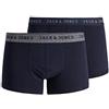 JACK & JONES NOS 12138239-Boxer Uomo Blu (Navy Blazer Detail:Navy Blazer) M