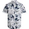 JACK & JONES Shirt Jjhonolulu-Maglietta AOP SS, Celestial Blu, M Uomo