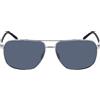 Columbia Men's Sunglasses C115SP MIST TRAIL - Shiny Gunmetal/Silver Mirror L with Silver Mirror Lens