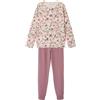 NAME IT Nkfnightset Nostalgia Flower Noos, Boxer Bambine e Ragazze, Rosa, 122-128