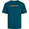 Jack & Jones Maglietta da Uomo con Logo Jjestar Jj Tee SS Noos Pls, Foglia di tè Profondo, 4XL