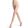 FALKE Donna Shelina 12 DEN W Ti ultra-trasparenti velati tinta unita, Effetto pelle Porcelain 4106, S