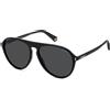 POLAROID SUNGLASSES FRAMES PLD 6225/S HAVANA 57/15/140 UOMO, Havana, 57/15/140