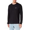 Champion Legacy Champion Basics - L-S Crewneck Maglietta a Manica Lunga, Grigio Melange Chiaro, S Uomo FW23
