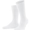 Falke Family M So cotone sostenibile tinta unita 1 paio, Calzini Uomo, Bianco White 2000, 43-46
