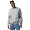 Gildan Felpa Girocollo in Pile, Modello G18000, Felpa Uomo, Nero, M