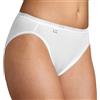 Sloggi Women's Go Crush High Leg C3P - Slip da Donna, Colore: Bianco Seta, M (Confezione da 3), Bianco Seta., M