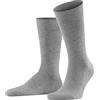 FALKE Sensitive London M So cotone con bordino morbido 1 paio, Calzini Uomo, Grigio Light Grey Melange 3390, 39-42