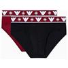 Emporio Armani Slip Uomo, Nero, M