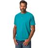 JP 1880 Menswear da Uomo Taglie Forti L-8XL JP1880 Henley, Basic, abbottonatura, Mezza Manica, Fino a 7 XL 726695, Turchese, 6XL