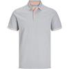 JACK & JONES JACK&JONES PLUS JJEPAULOS - Polo SS Noos Pls, Verde Iceberg. Dettagli: Play, 5XL