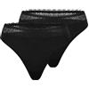 Triumph Feel of Modal String 2P Slip, Black, S da Donna
