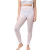 Ulla Popken Leggings di calza da 60 den con cuciture piatte bianco neve 44+ 659026200-44+