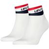 Levi's Quarter, Calzini Unisex - Adulto, Sostenibile Bianco, 39-42