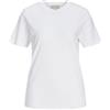 JJXX Jxanna SS Regular Every Tee Noos T-Shirt, Bianco, L Donna