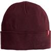 Levi's Slouchy Red Tab Beanie - Berretto da Uomo, Colore Tawny Port, Taglia Unica, Tawny Port, Taglia Unica