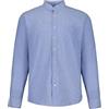 JP 1880 Menswear L-8XL, Camicia a Maniche Lunghe, Misto Lino, Colletto Alto, Modern Fit 790394, Bianco Neve, XL