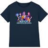 KPOP Demon Hunters Huntrix KPOP Group T-Shirt Bambini, Navy, 5-6 A
