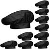 MISEMIYA - Cappello Francese Cucina Cuoco Cuoco Ref.918 - Granato, Pack* 1 PCS