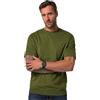 JP 1880 T-Shirt, Basic, Bauchfit, Halbarm, XXL bis 10xl, Verde Acqua, 8XL Uomo
